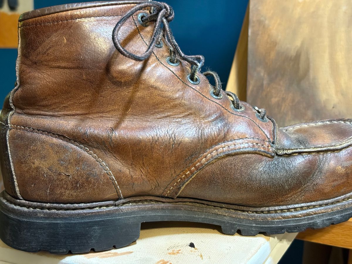 Photo by ludwigvan88 on March 14, 2025 of the Red Wing Cooper Moc in S.B. Foot Copper Rough and Tough.