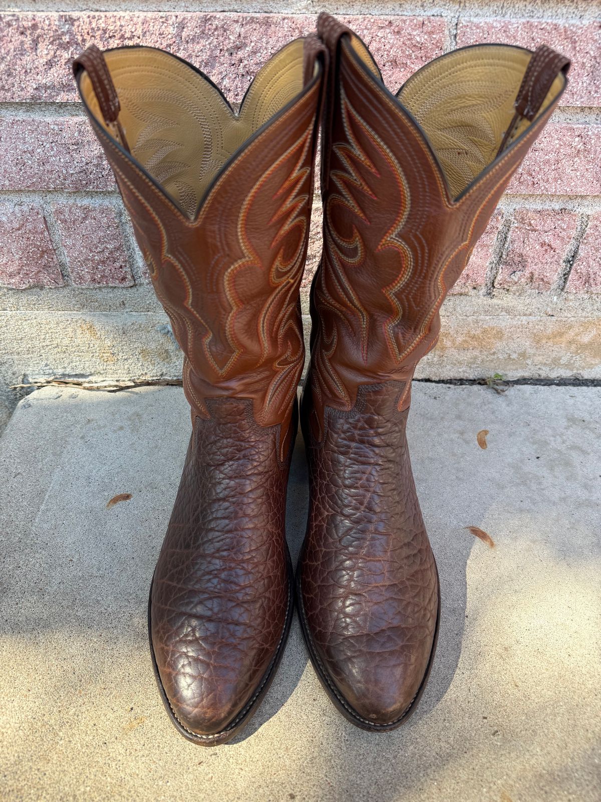 Photo by ludwigvan88 on November 2, 2025 of the Paul Bond Custom Model in Bull Shoulder.