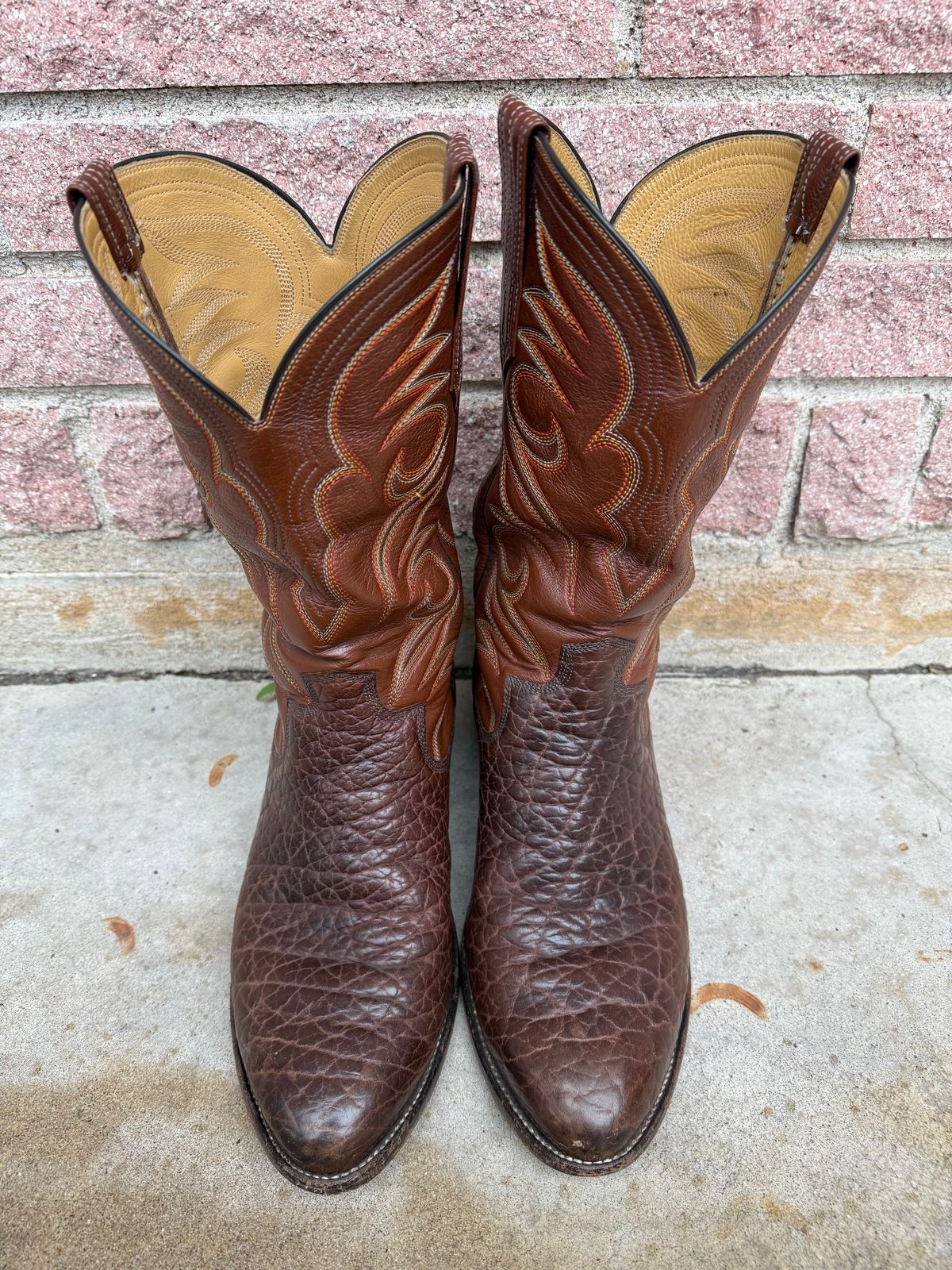 Photo by ludwigvan88 on December 3, 2025 of the Paul Bond Custom Model in Bull Shoulder.