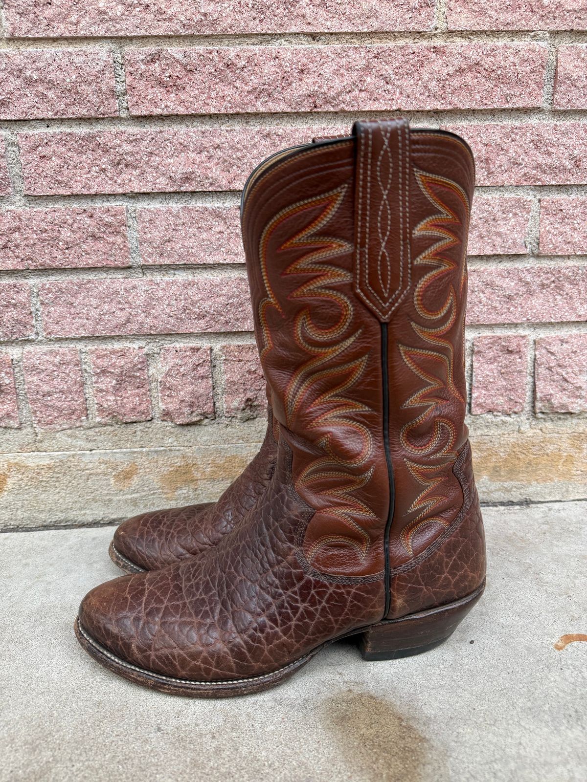 Photo by ludwigvan88 on January 5, 2026 of the Paul Bond Custom Model in Bull Shoulder.