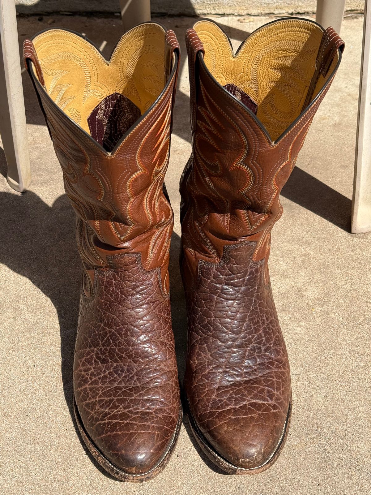 Photo by ludwigvan88 on March 1, 2026 of the Paul Bond Custom Model in Bull Shoulder.