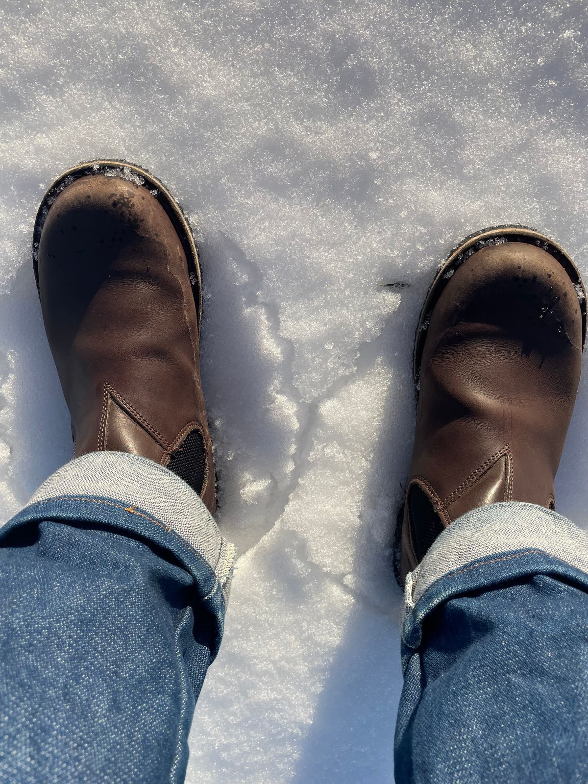 Photo by Chief_keef on February 7, 2026 of the Jim Green Stockman in Brown Full Grain.