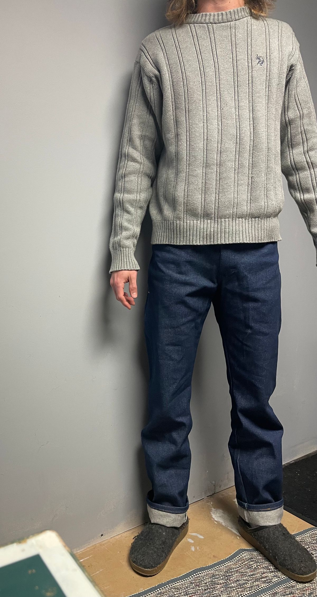 Photo by Chief_keef on December 17, 2025 of the Wrangler 13mwz in 14.75oz Broken Twill.