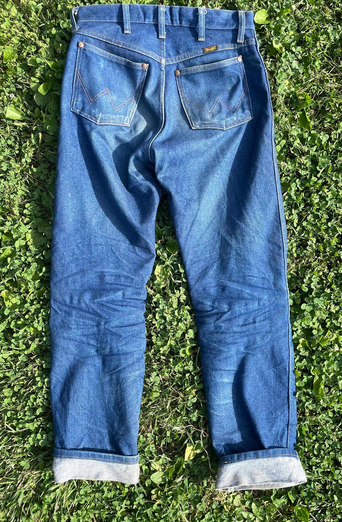 Photo by Chief_keef on June 13, 2026 of the Wrangler 13mwz in 14.75oz Broken Twill.