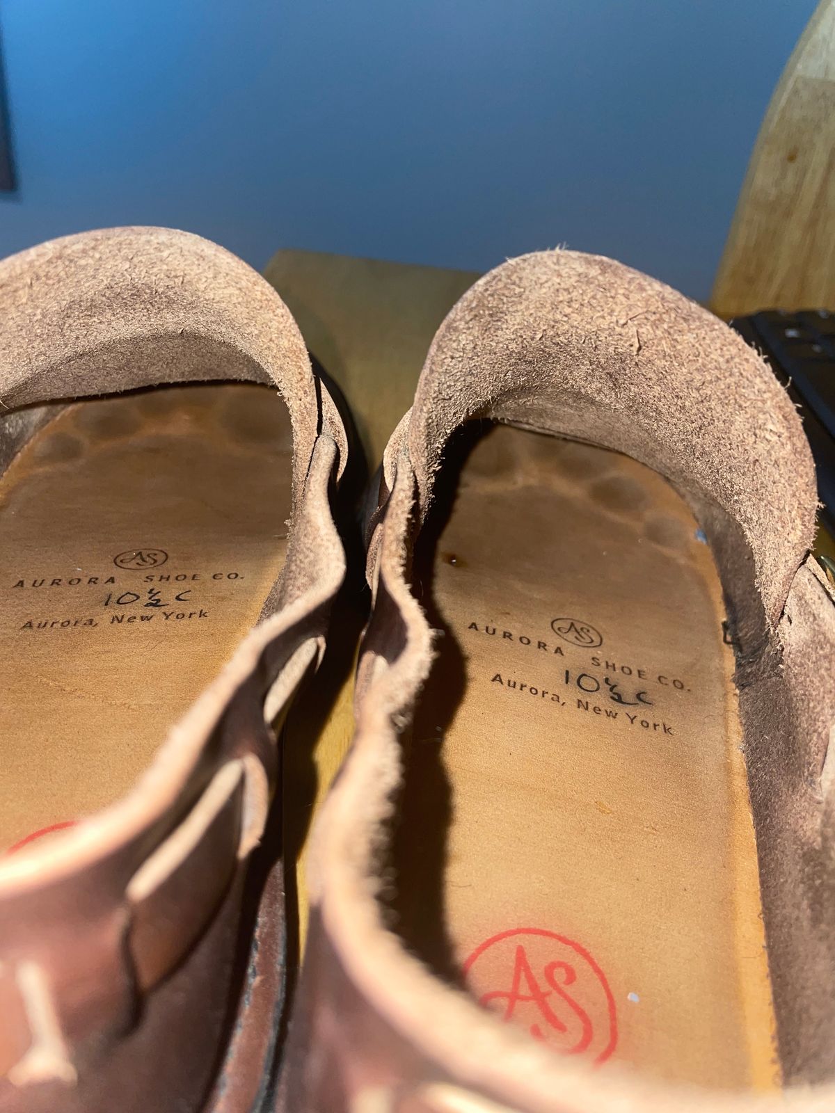 Photo by Chief_keef on May 20, 2026 of the Aurora Shoe Co. Middle English in Horween Brown Chromexcel.