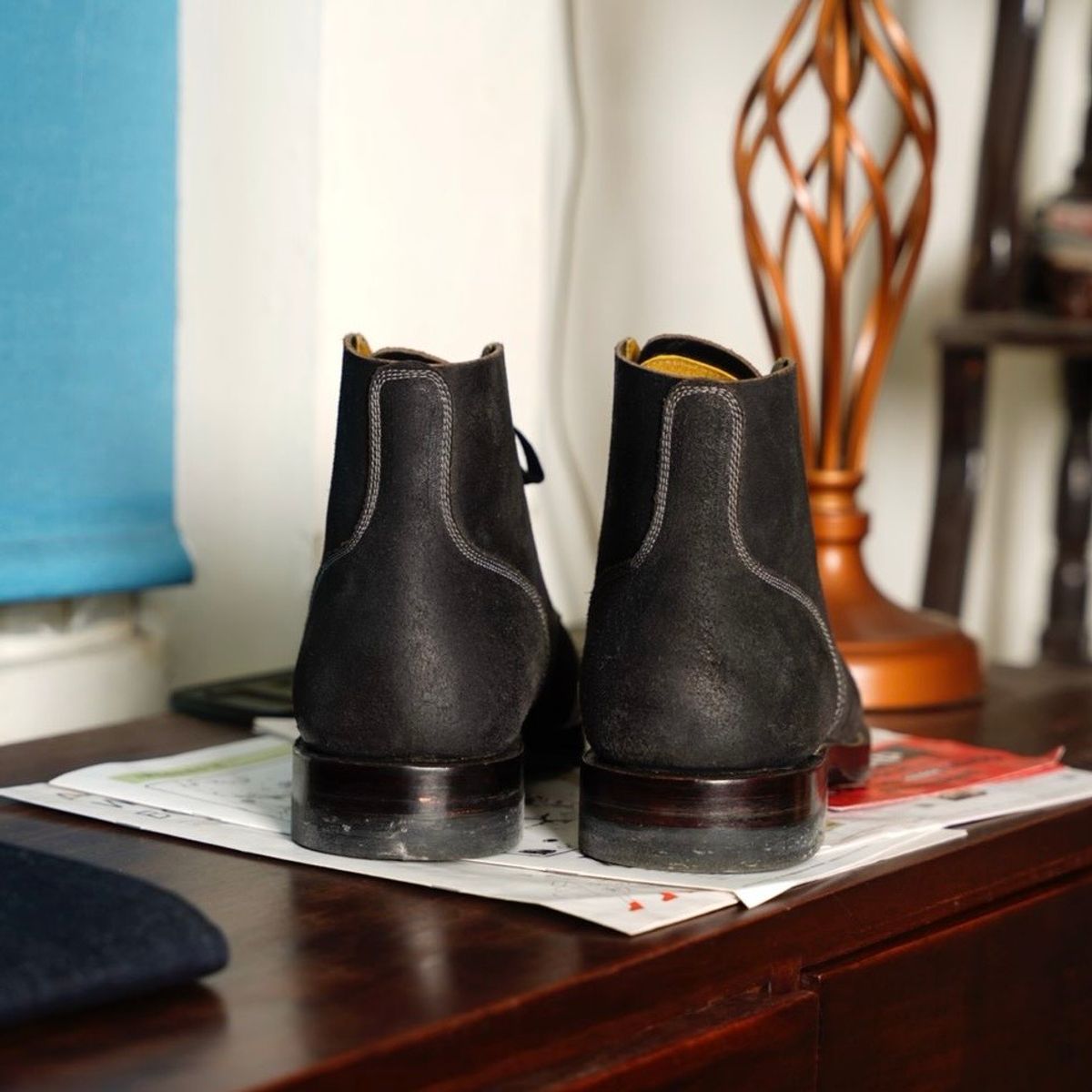 Photo by hamzahotae on October 1, 2025 of the Sagara Boondocker in Reverse Arborwax - Natural Overdyed.