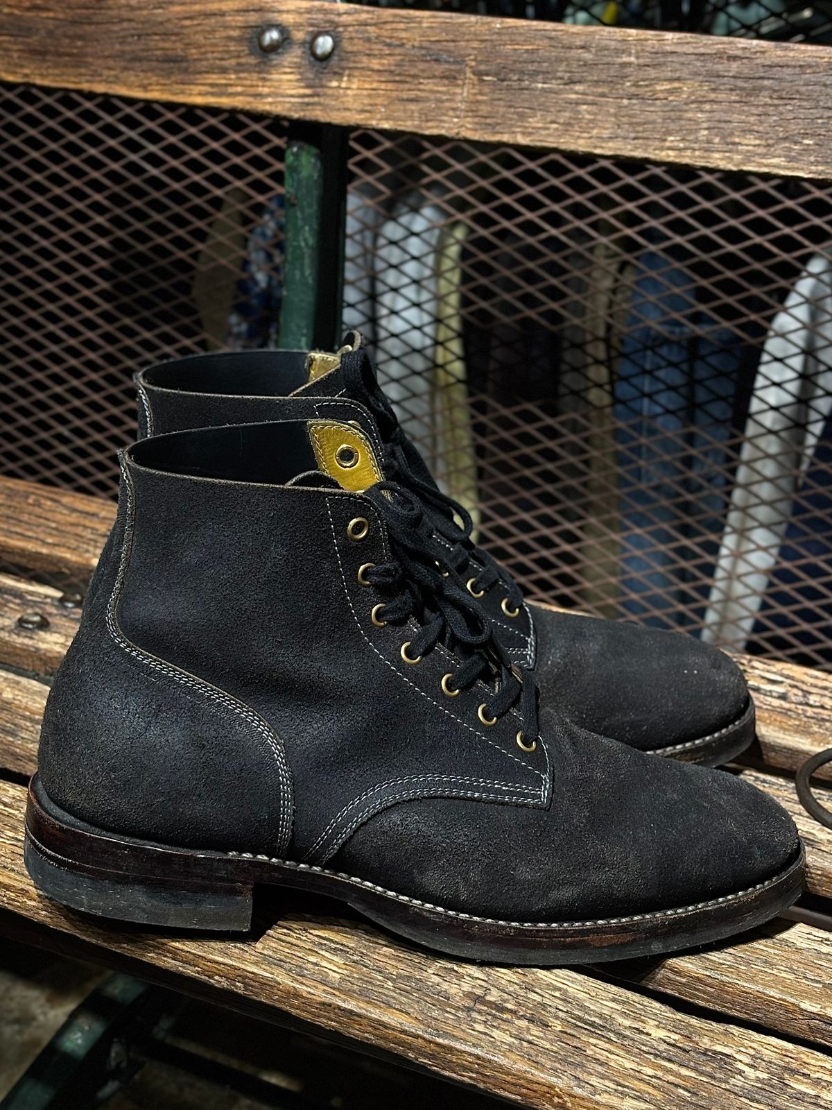 Photo by hamzahotae on November 4, 2025 of the Sagara Boondocker in Reverse Arborwax - Natural Overdyed.