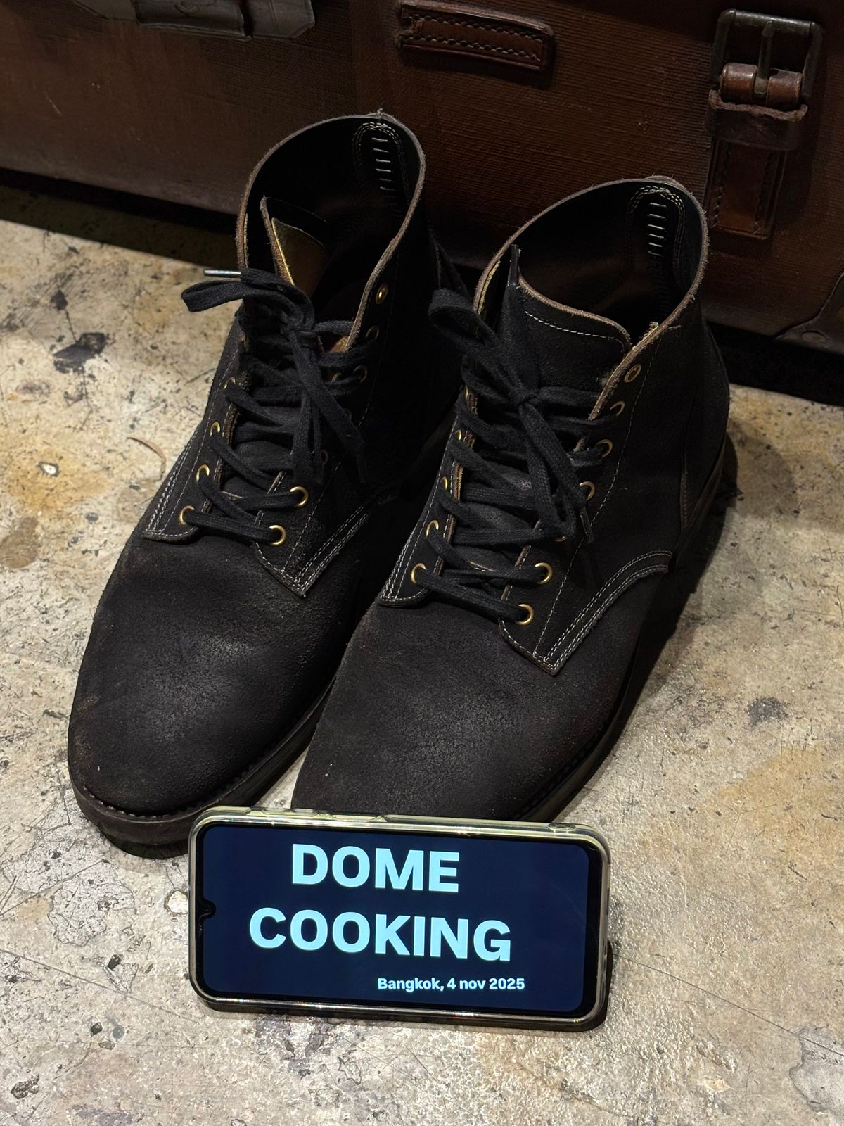 Photo by hamzahotae on November 4, 2025 of the Sagara Boondocker in Reverse Arborwax - Natural Overdyed.