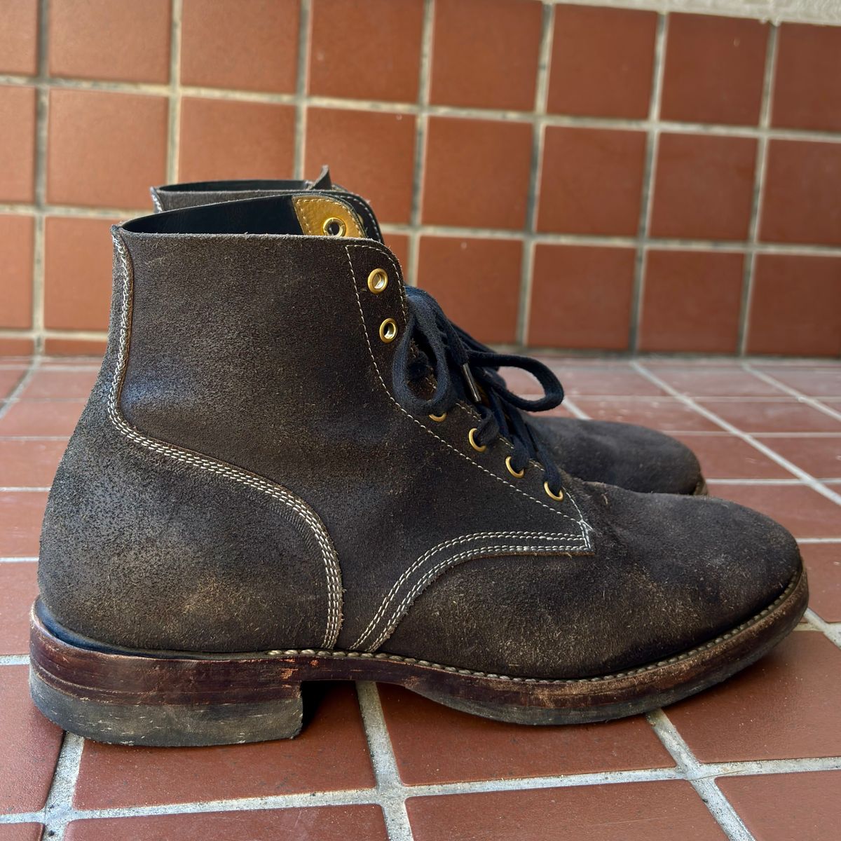 Photo by hamzahotae on December 4, 2025 of the Sagara Boondocker in Reverse Arborwax - Natural Overdyed.