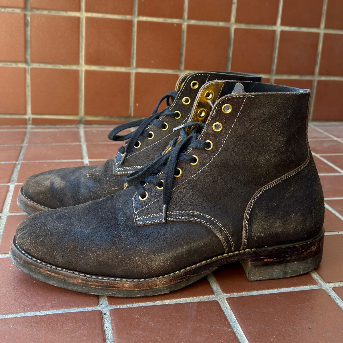 Photo by hamzahotae on December 4, 2025 of the Sagara Boondocker in Reverse Arborwax - Natural Overdyed.