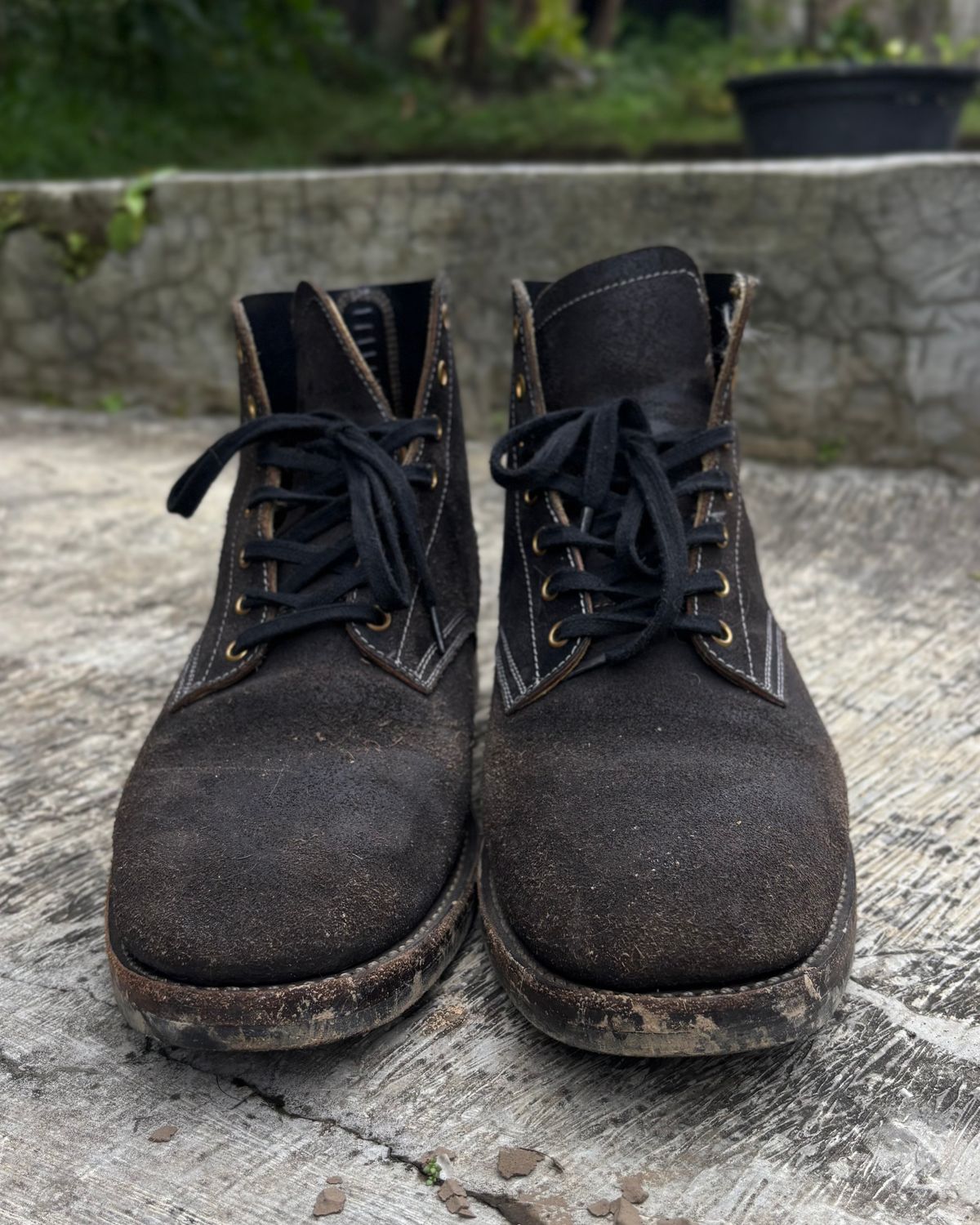 Photo by hamzahotae on January 3, 2026 of the Sagara Boondocker in Reverse Arborwax - Natural Overdyed.