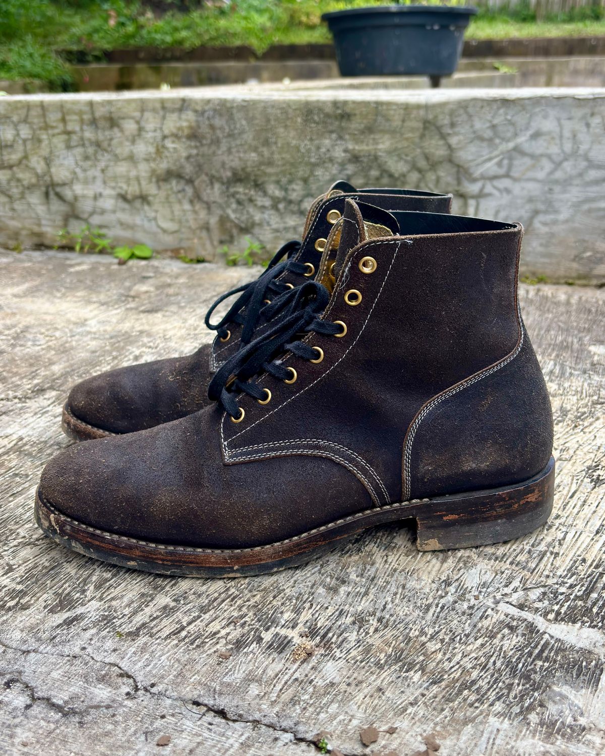 Photo by hamzahotae on January 3, 2026 of the Sagara Boondocker in Reverse Arborwax - Natural Overdyed.