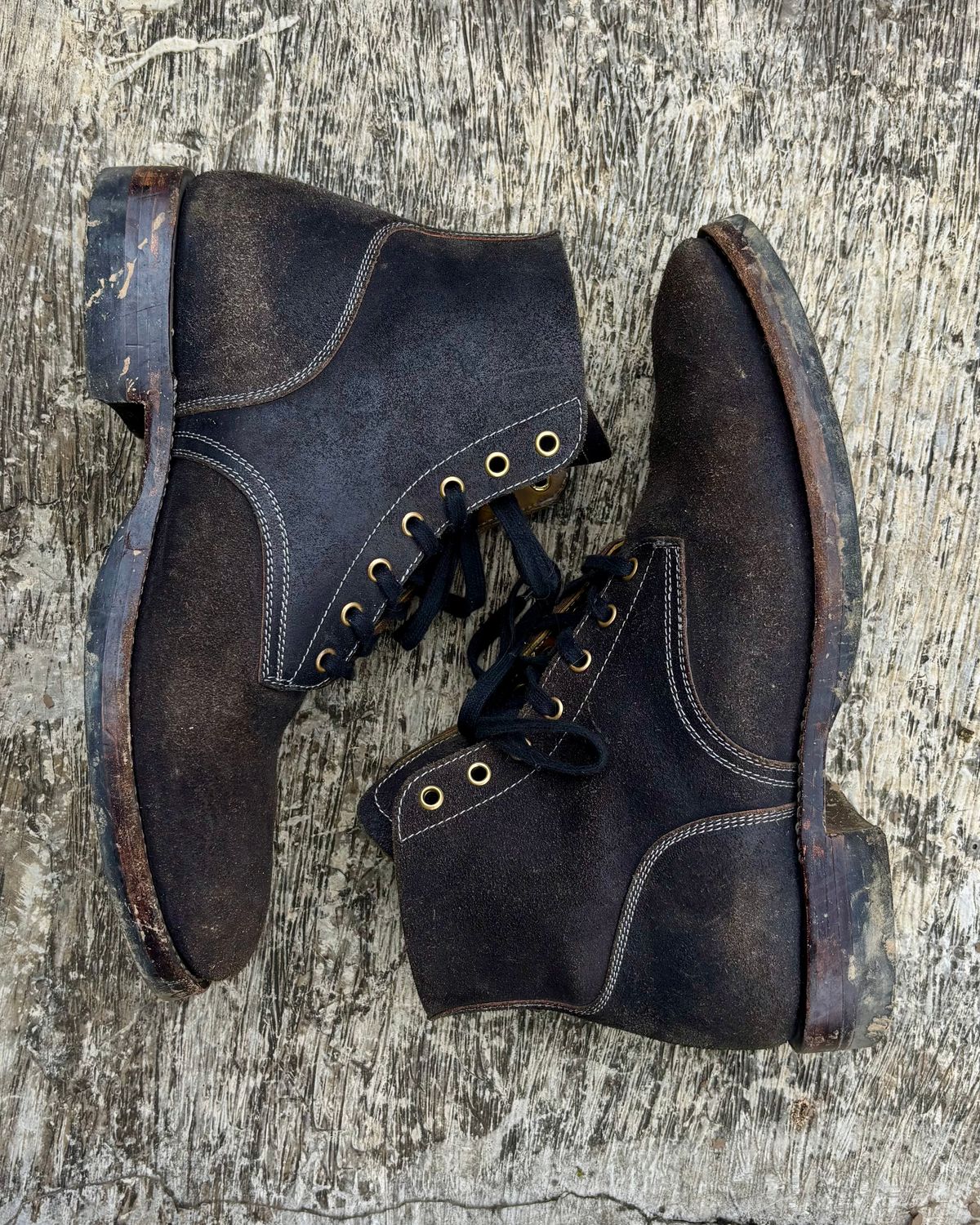 Photo by hamzahotae on January 3, 2026 of the Sagara Boondocker in Reverse Arborwax - Natural Overdyed.