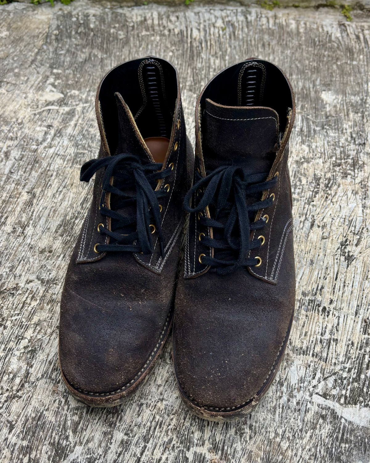 Photo by hamzahotae on January 3, 2026 of the Sagara Boondocker in Reverse Arborwax - Natural Overdyed.