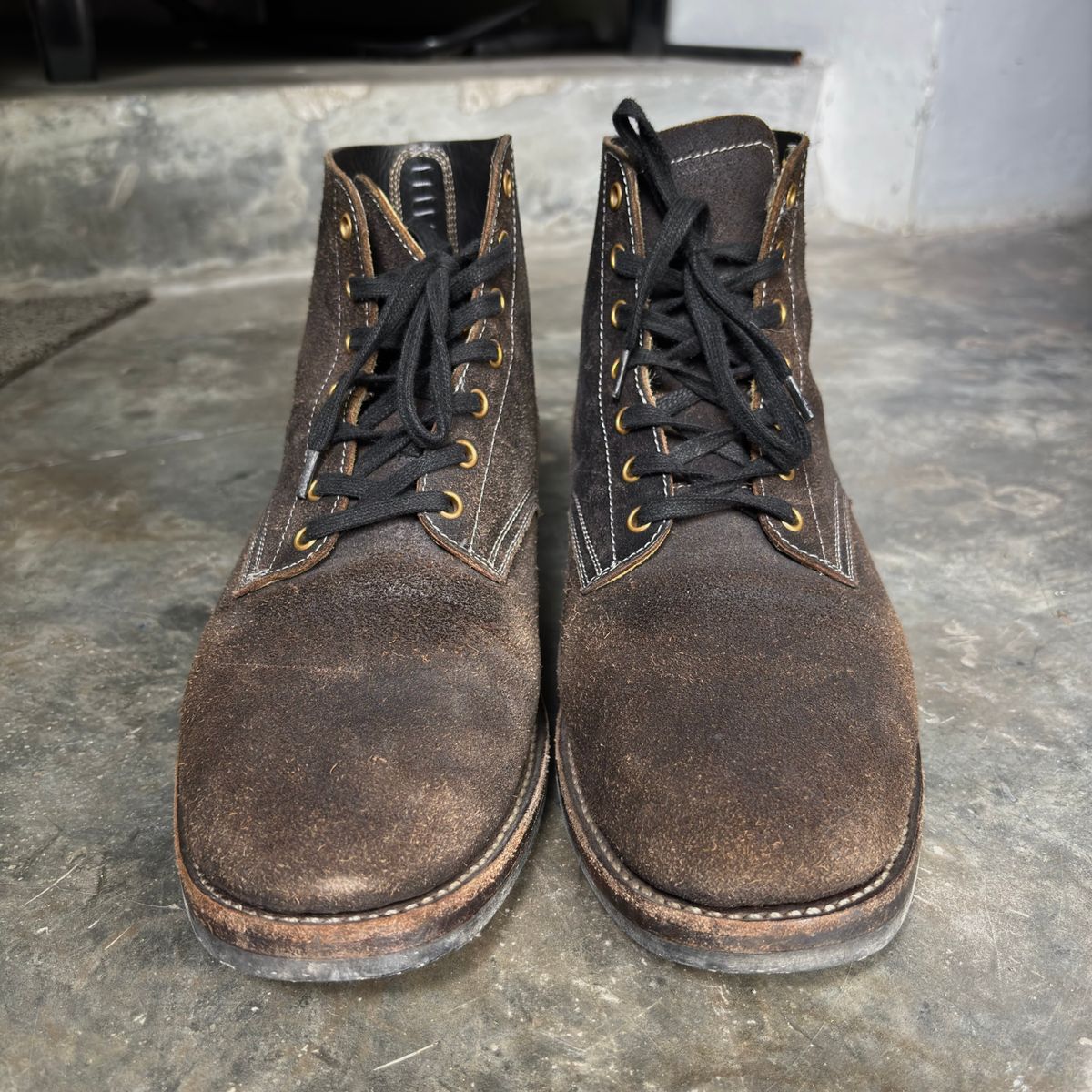 Photo by hamzahotae on March 2, 2026 of the Sagara Boondocker in Reverse Arborwax - Natural Overdyed.