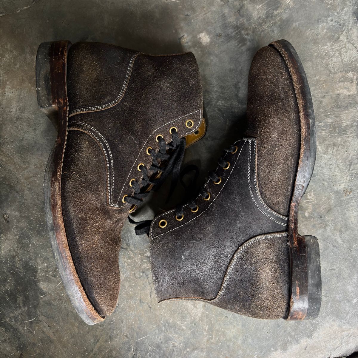 Photo by hamzahotae on March 2, 2026 of the Sagara Boondocker in Reverse Arborwax - Natural Overdyed.