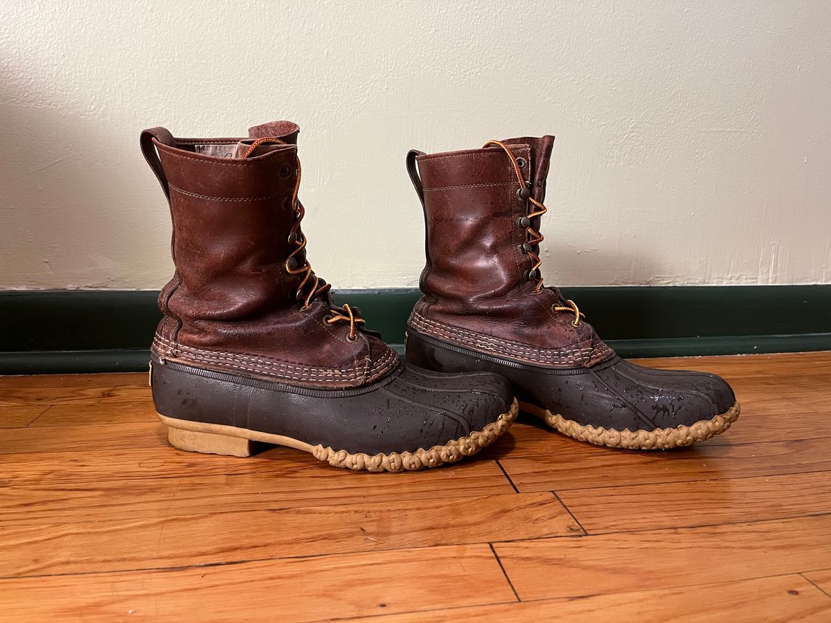 Photo by thorisalaptop on January 17, 2026 of the L.L.Bean Maine Hunting Shoe in Unknown Leather.