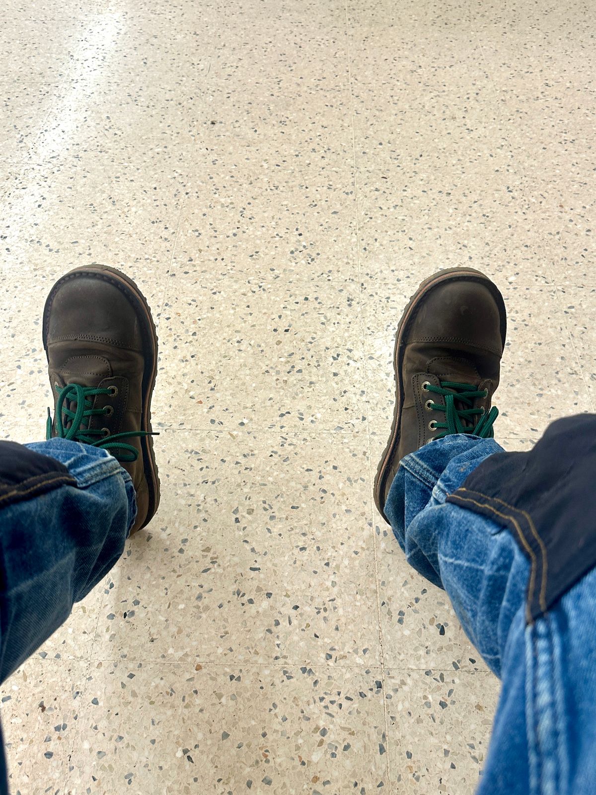 Photo by beariam37 on February 16, 2024 of the Jim Green African Ranger Barefoot Boot in Houston Brown.