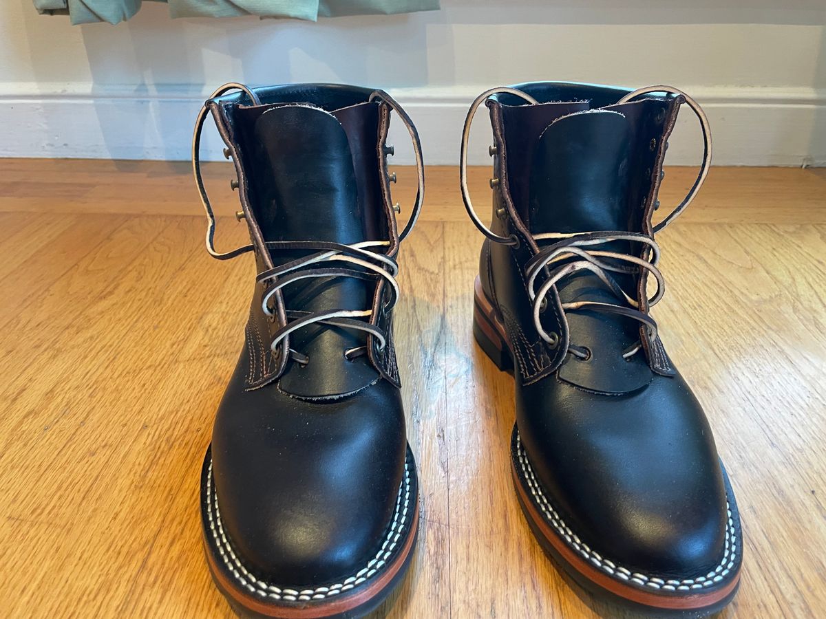 Photo by MRB on May 28, 2025 of the Nicks Nicks X Parkhurst V3 in Wickett And Craig Double Stuffed Walnut.