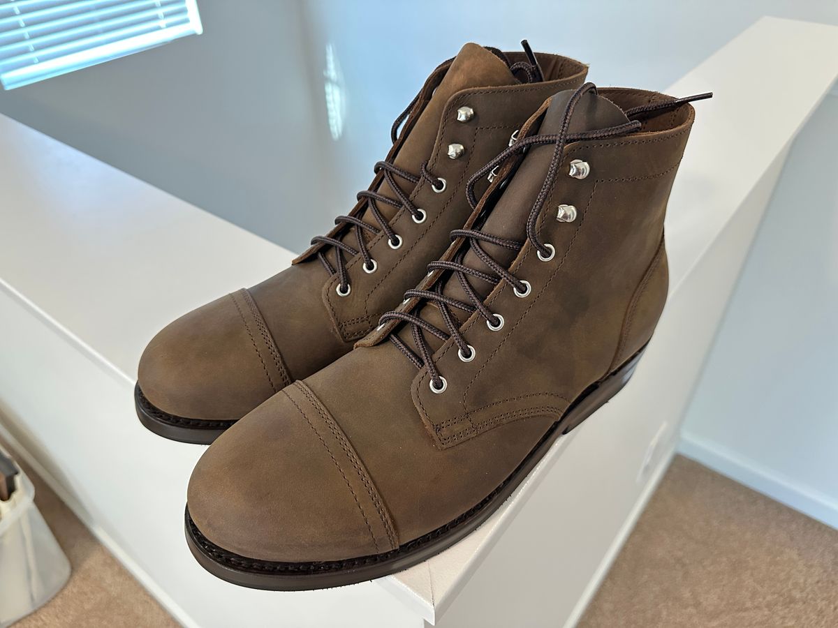 Photo by 5solas_1Ti2.56 on June 15, 2026 of the Thursday Heritage Captain in Vintage Tobacco Rugged & Resilient.