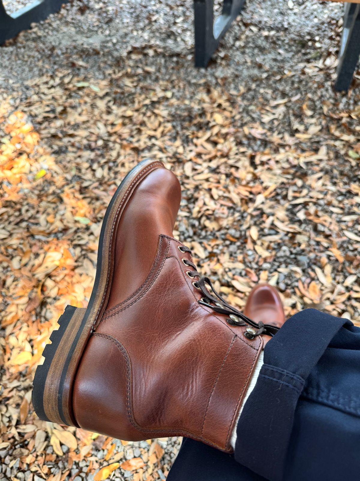 Photo by Wch_Chip on September 12, 2025 of the Parkhurst Allegany in Mahogany Full Grain.
