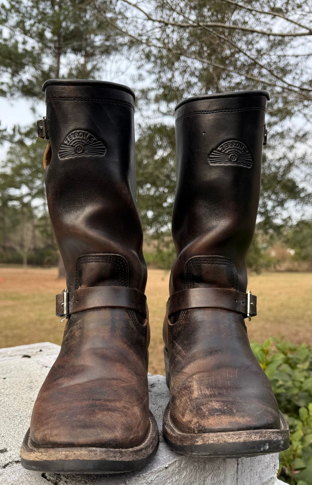 Photo by Bungholio91 on January 31, 2026 of the Zerrows Type One in Maryam Black Horsebutt.