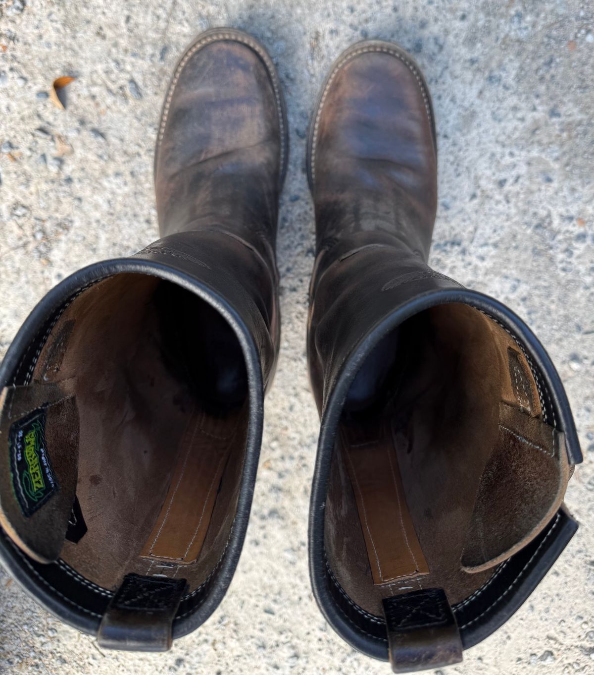 Photo by Bungholio91 on April 2, 2026 of the Zerrows Type One in Maryam Black Horsebutt.