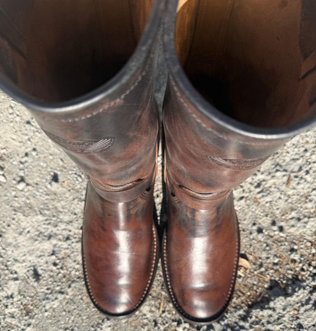 Photo by Bungholio91 on April 4, 2026 of the Zerrows Type One in Maryam Black Horsebutt.