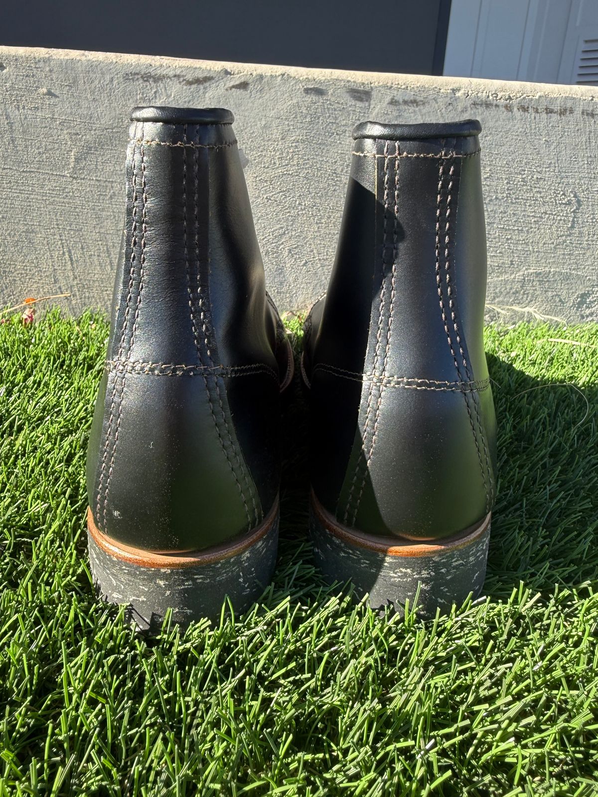 Photo by branconn23 on November 4, 2025 of the Red Wing Beckman Flatbox in S.B. Foot Black Klondike.