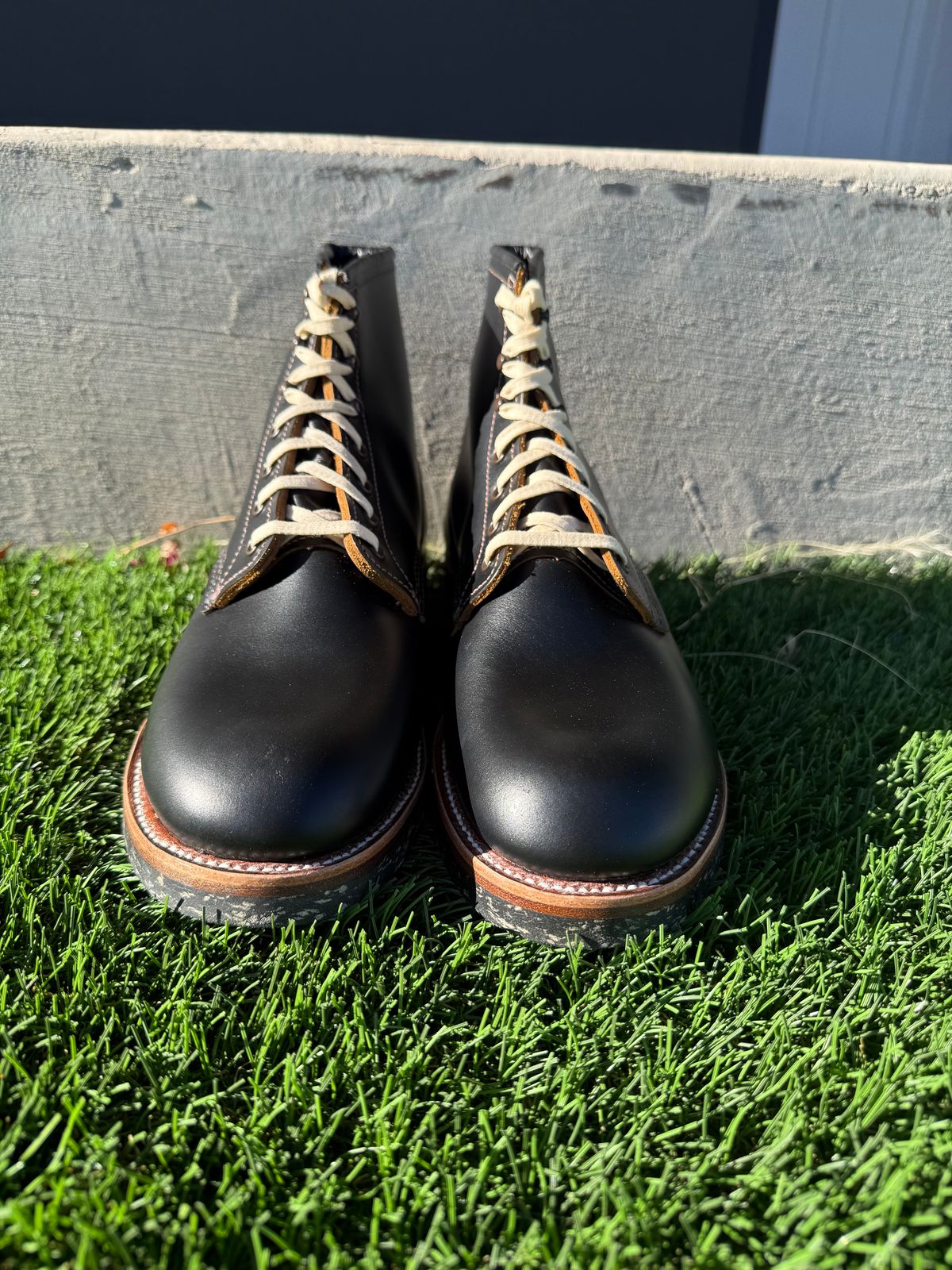 Photo by branconn23 on November 4, 2025 of the Red Wing Beckman Flatbox in S.B. Foot Black Klondike.