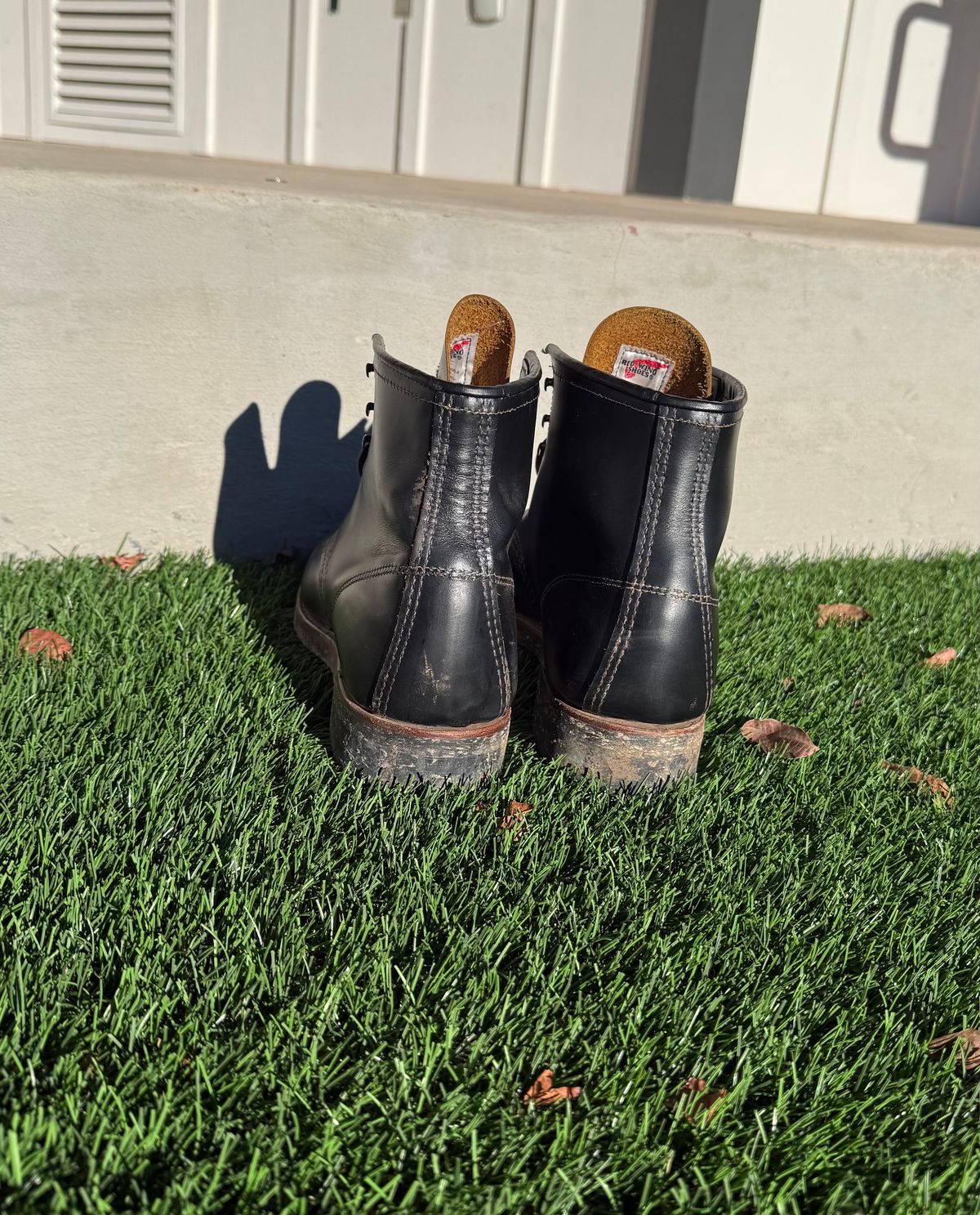 Photo by branconn23 on December 5, 2025 of the Red Wing Beckman Flatbox in S.B. Foot Black Klondike.