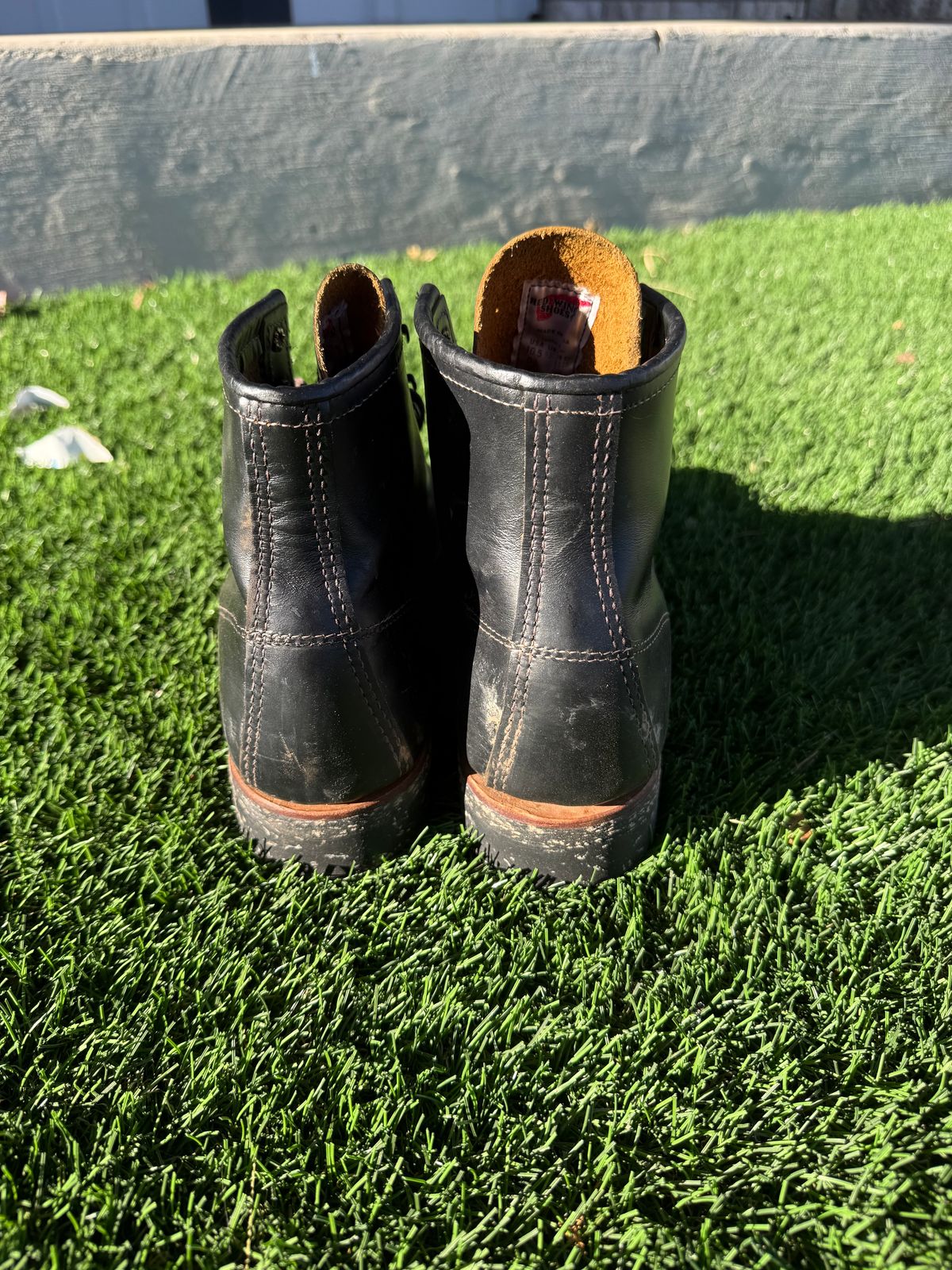 Photo by branconn23 on February 5, 2026 of the Red Wing Beckman Flatbox in S.B. Foot Black Klondike.