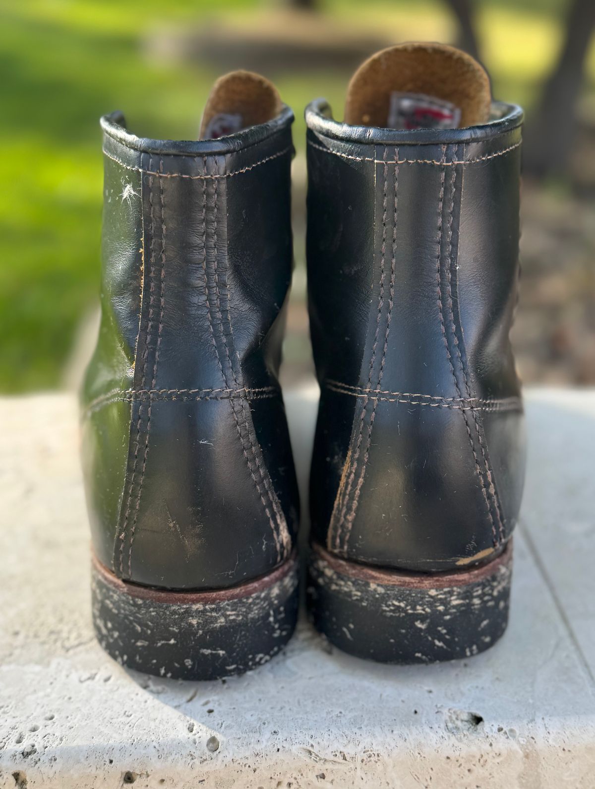 Photo by branconn23 on March 22, 2026 of the Red Wing Beckman Flatbox in S.B. Foot Black Klondike.