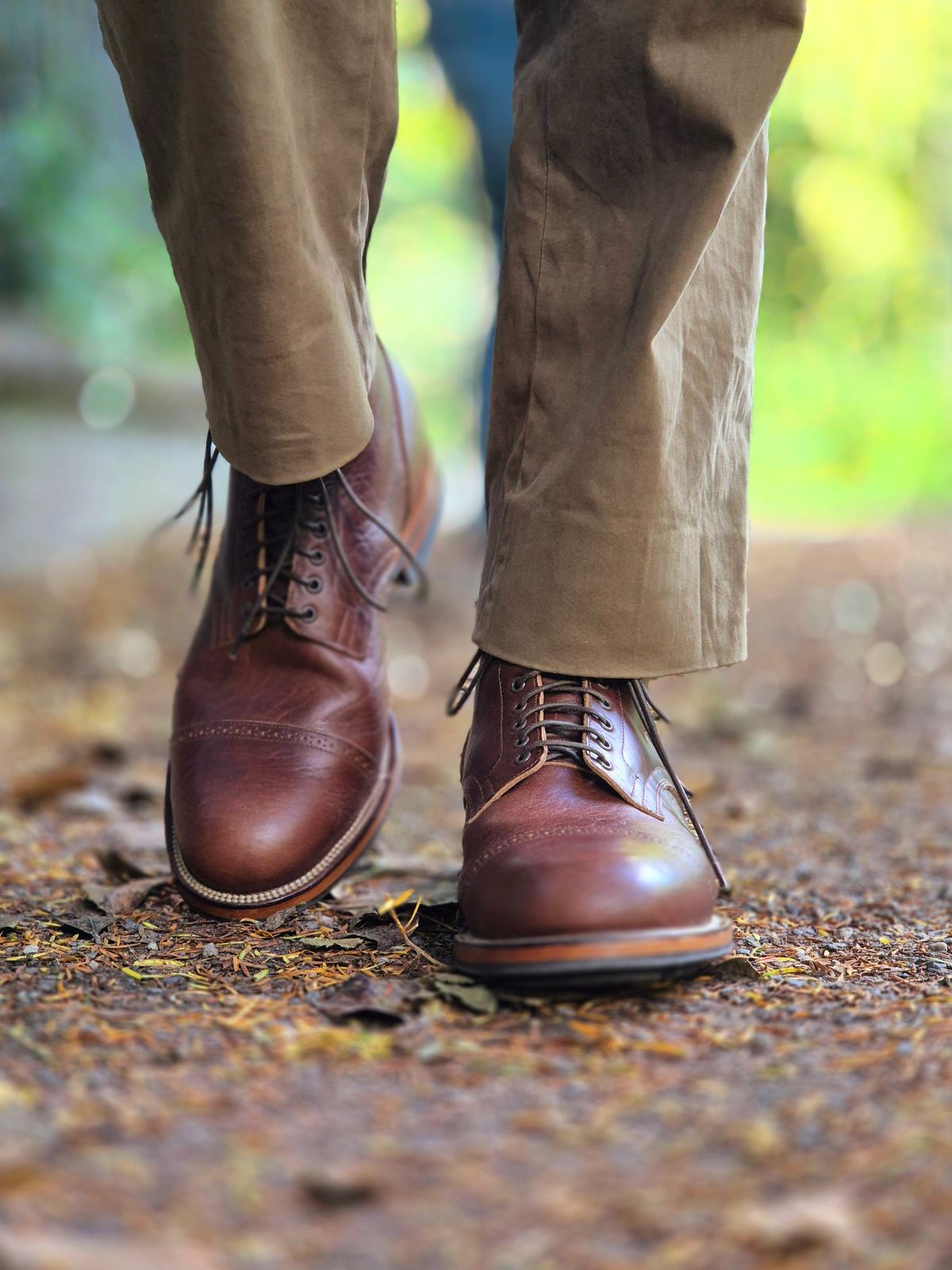 Photo by Slash on June 14, 2026 of the Viberg Service Boot BCT in Horween Pit Tanned Bison.