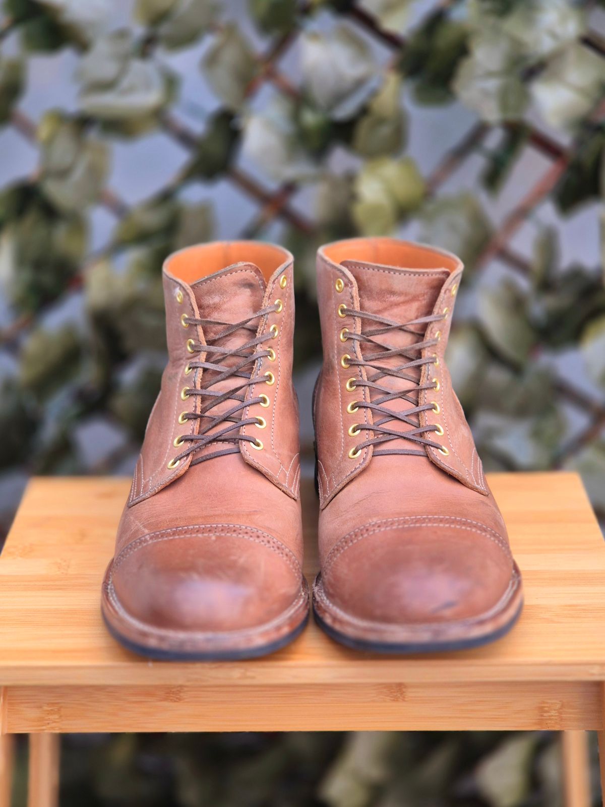 Photo by Slash on January 4, 2026 of the Viberg Service Boot BCT in Maryam Fango Vitello Calf.