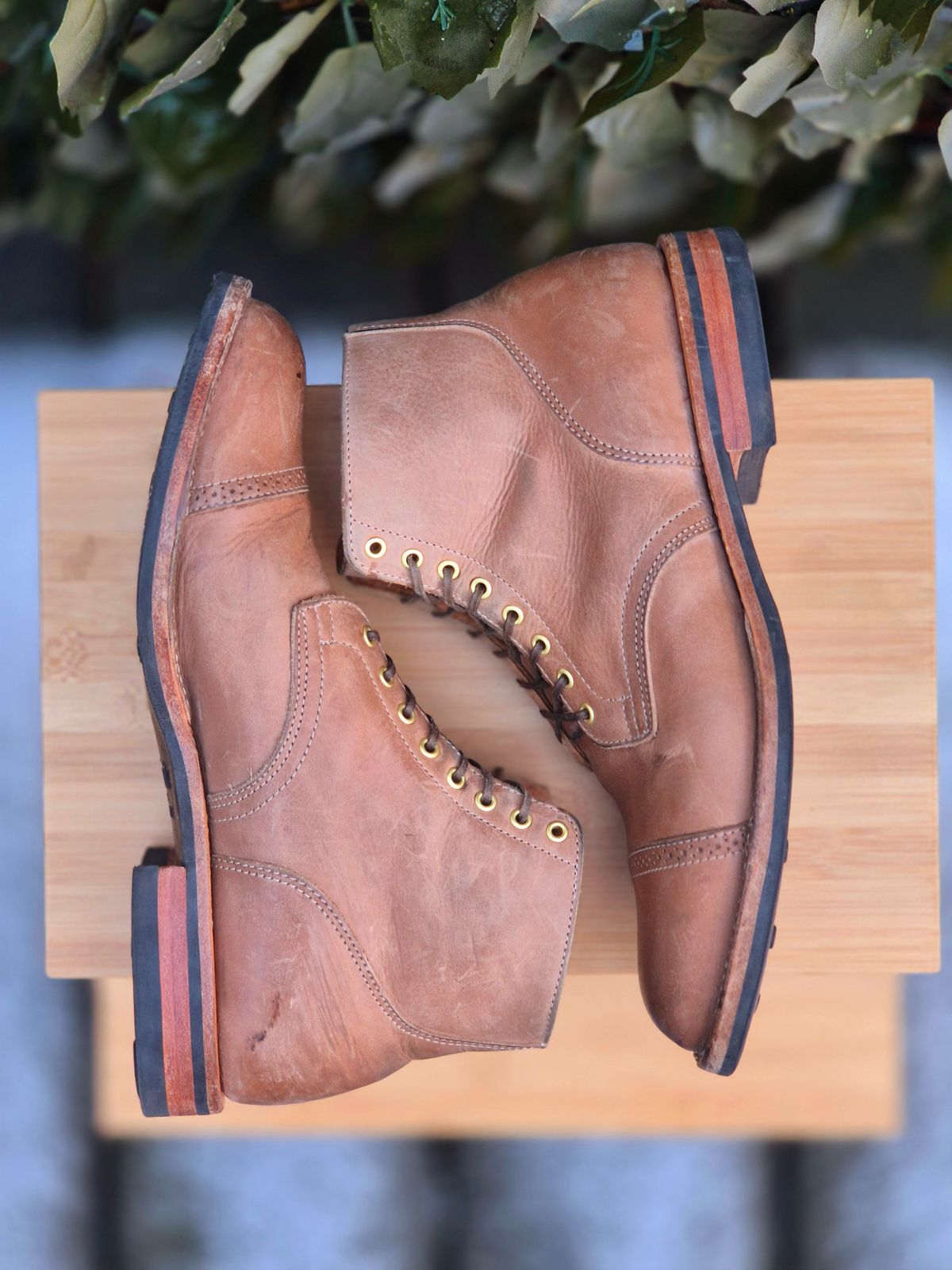 Photo by Slash on January 4, 2026 of the Viberg Service Boot BCT in Maryam Fango Vitello Calf.