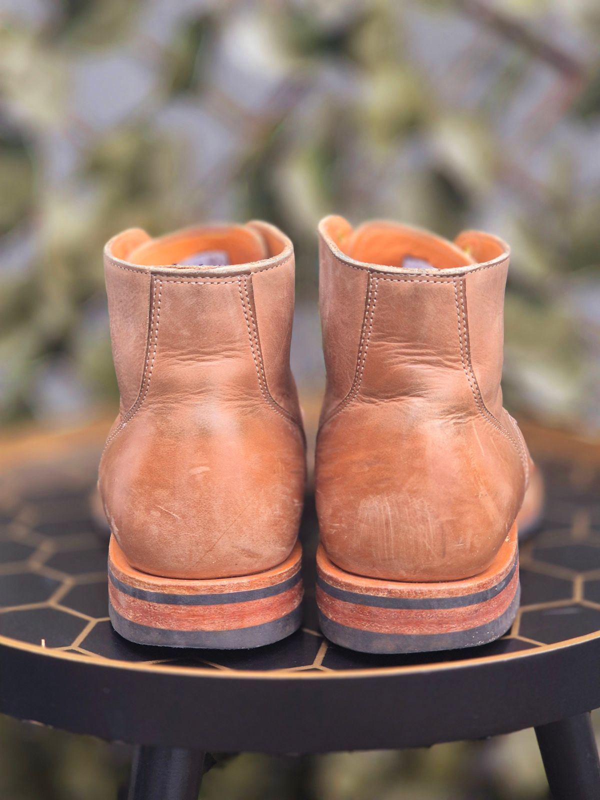 Photo by Slash on February 5, 2026 of the Viberg Service Boot BCT in Maryam Fango Vitello Calf.