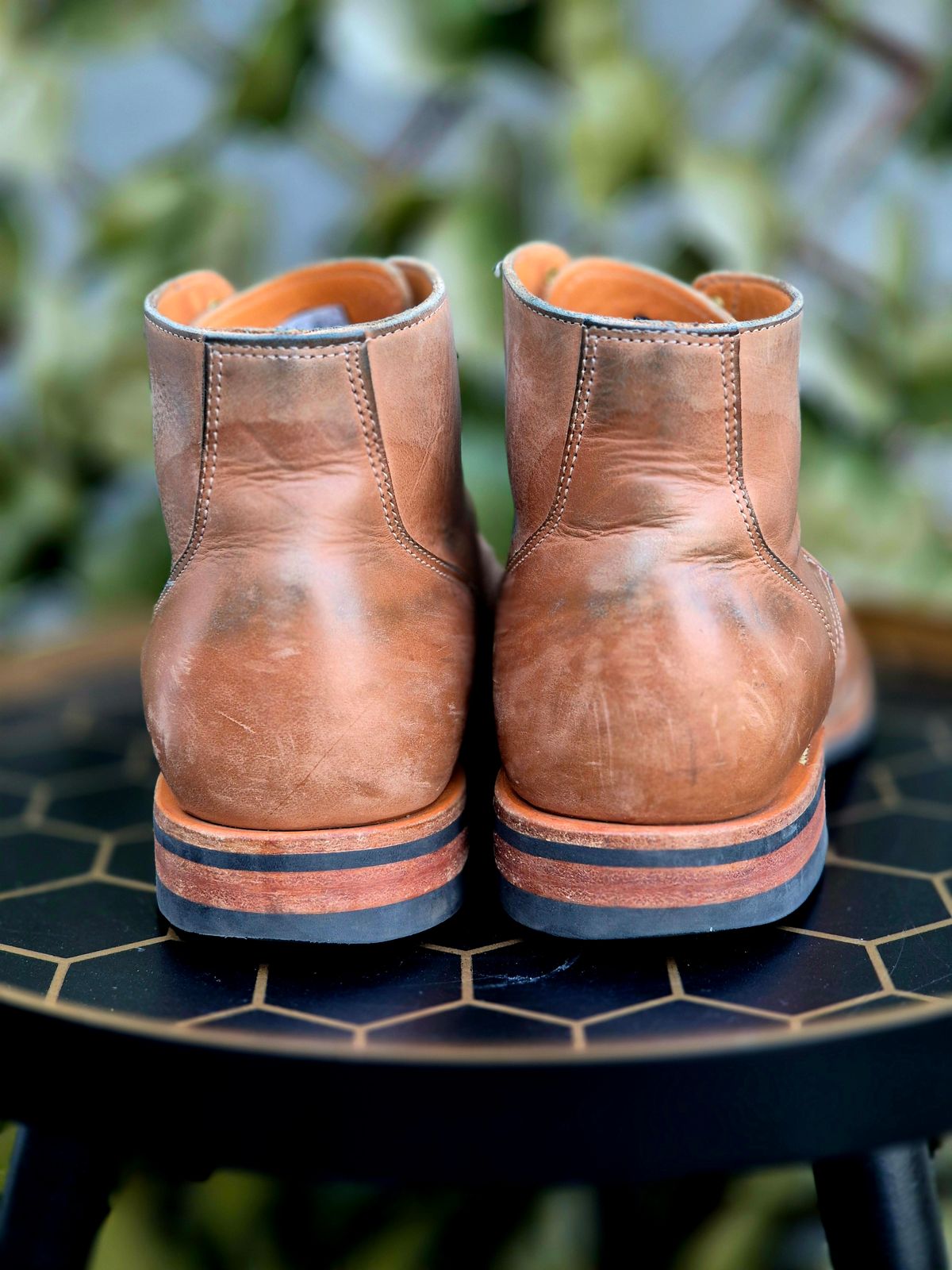 Photo by Slash on March 5, 2026 of the Viberg Service Boot BCT in Maryam Fango Vitello Calf.