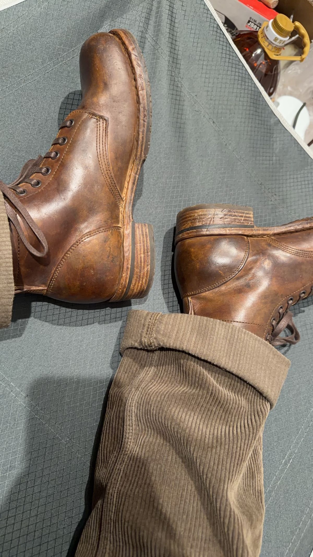 Photo by jethro on March 18, 2026 of the Julian Boots Bowery in Maryam Natural Horsebutt.