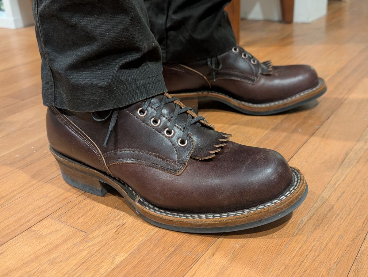 Photo by TheOneRoad on November 21, 2025 of the White's C350 Cruiser in Seidel Brown Double Shot.