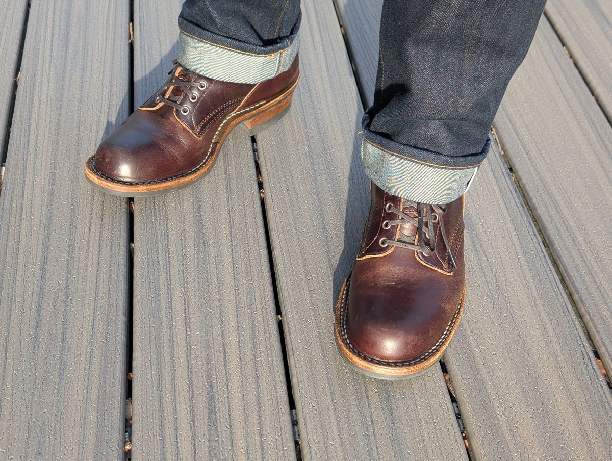 Photo by TheOneRoad on December 31, 2025 of the White's C350 Cruiser in Seidel Brown Double Shot.