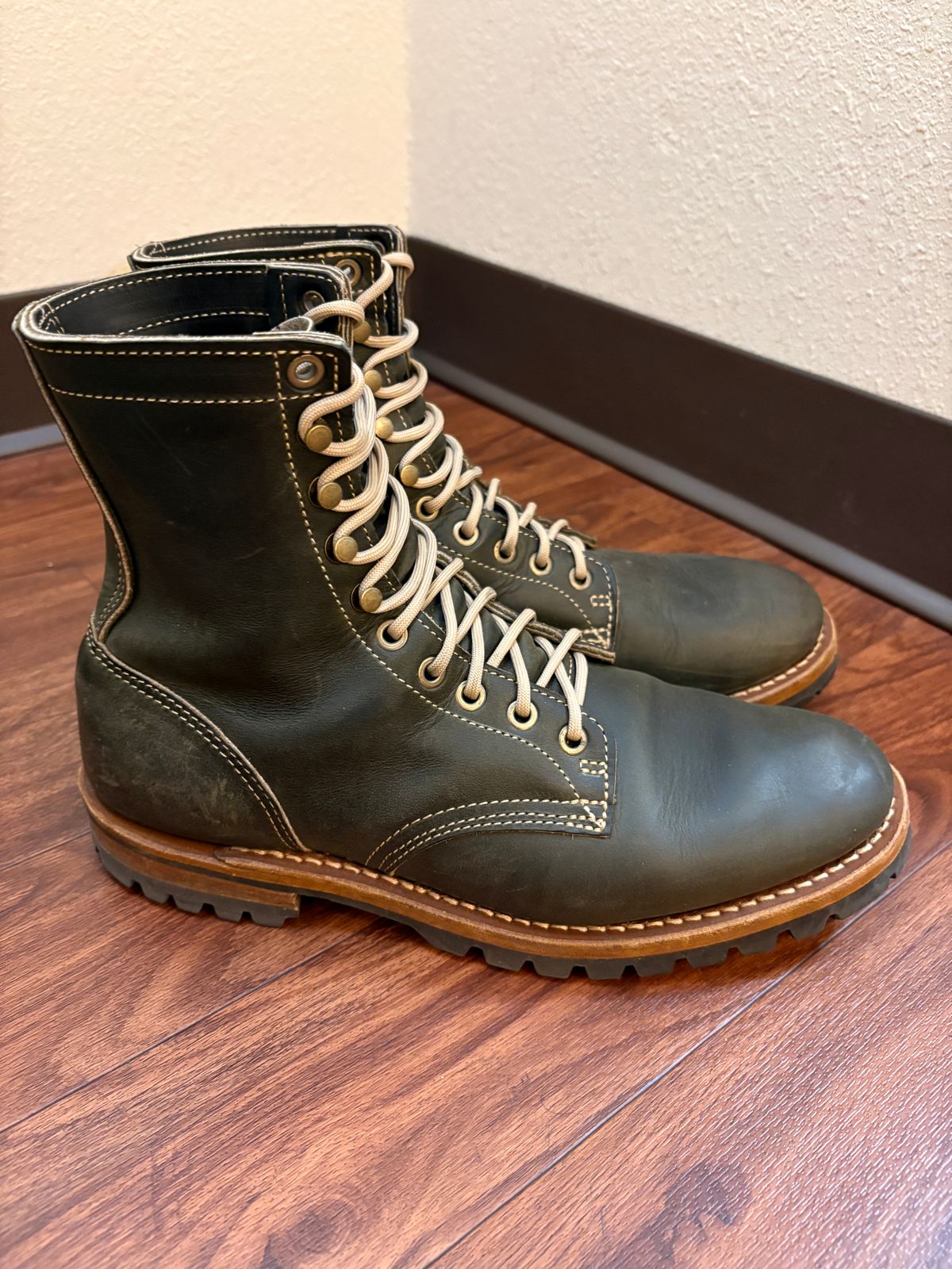 Photo by glddstgpsy on March 11, 2026 of the Truman Upland Boot in Dark Olive Predator.