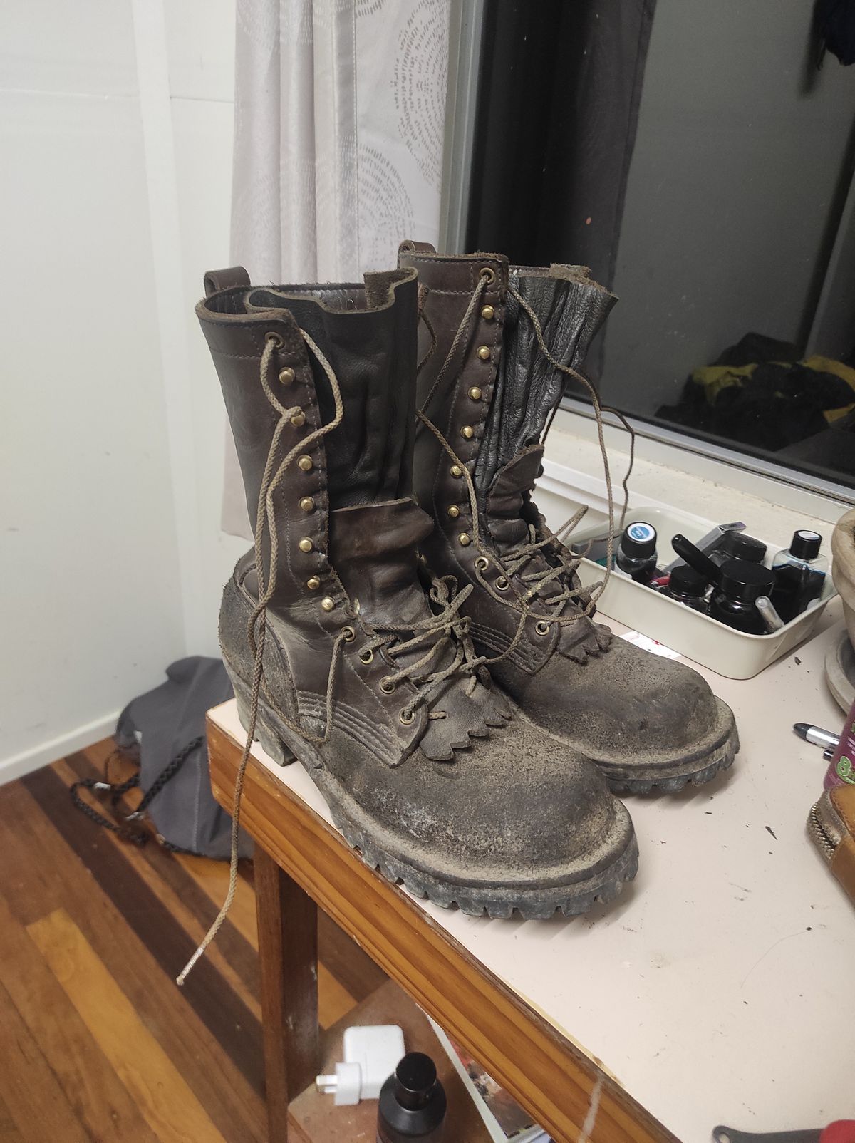 Photo by quixoticelixer on May 22, 2024 of the JK Boots Superduty in JK Boots / Brown.