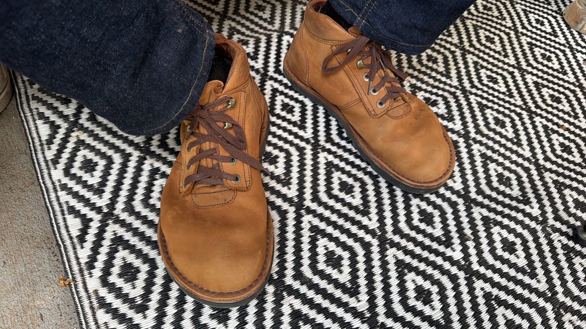 Photo by vaniller_thriller on June 3, 2026 of the Jim Green African Ranger Barefoot Boot in Fudge Crazy Horse.