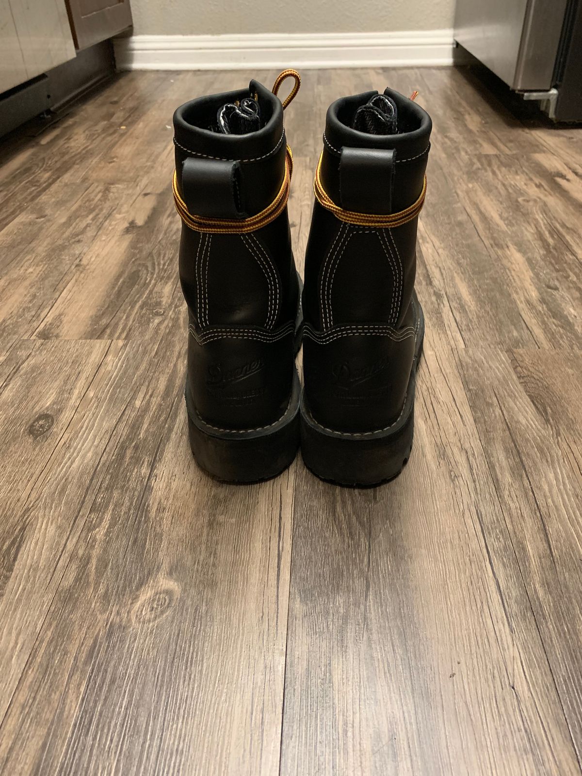 Photo by AThousandAcres on October 14, 2024 of the Danner Super Rain Forest in ‘Super Rain Forest’ Leather Black.