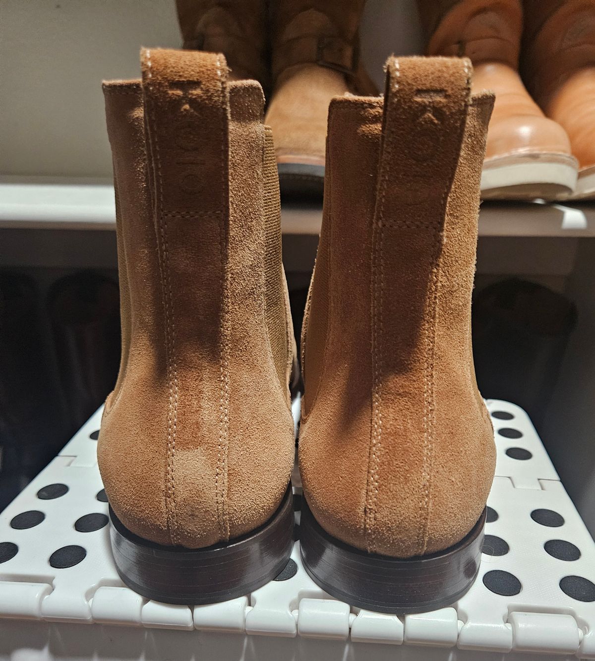 Photo by Adam_C on May 22, 2025 of the KOIO Trento in Italian Calf Suede.
