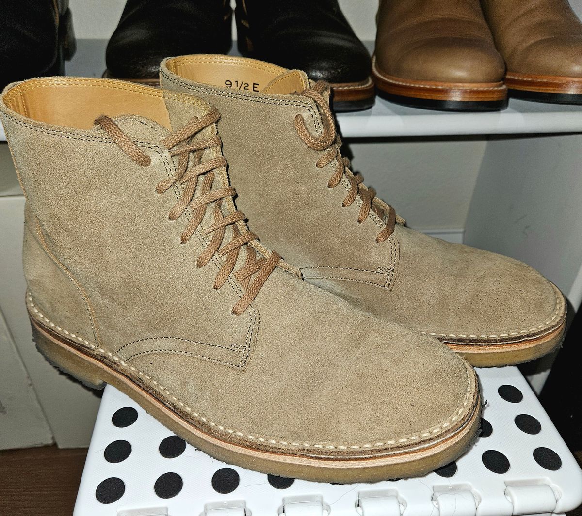 Photo by Adam_C on February 5, 2026 of the John Lofgren Sahara Desert Boot in Suede.