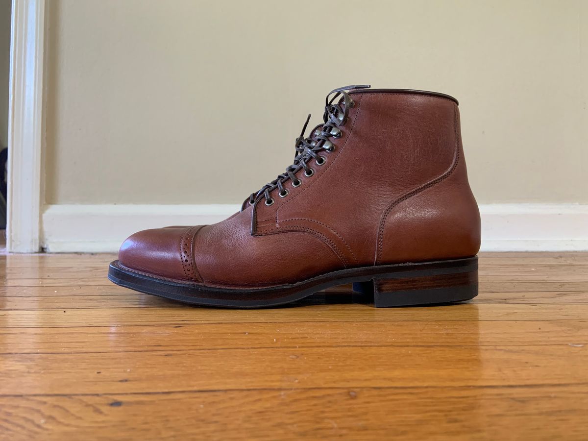 Photo by ryan001 on May 17, 2025 of the Viberg 2030 in C.F Stead Chestnut Brown Phoenix.