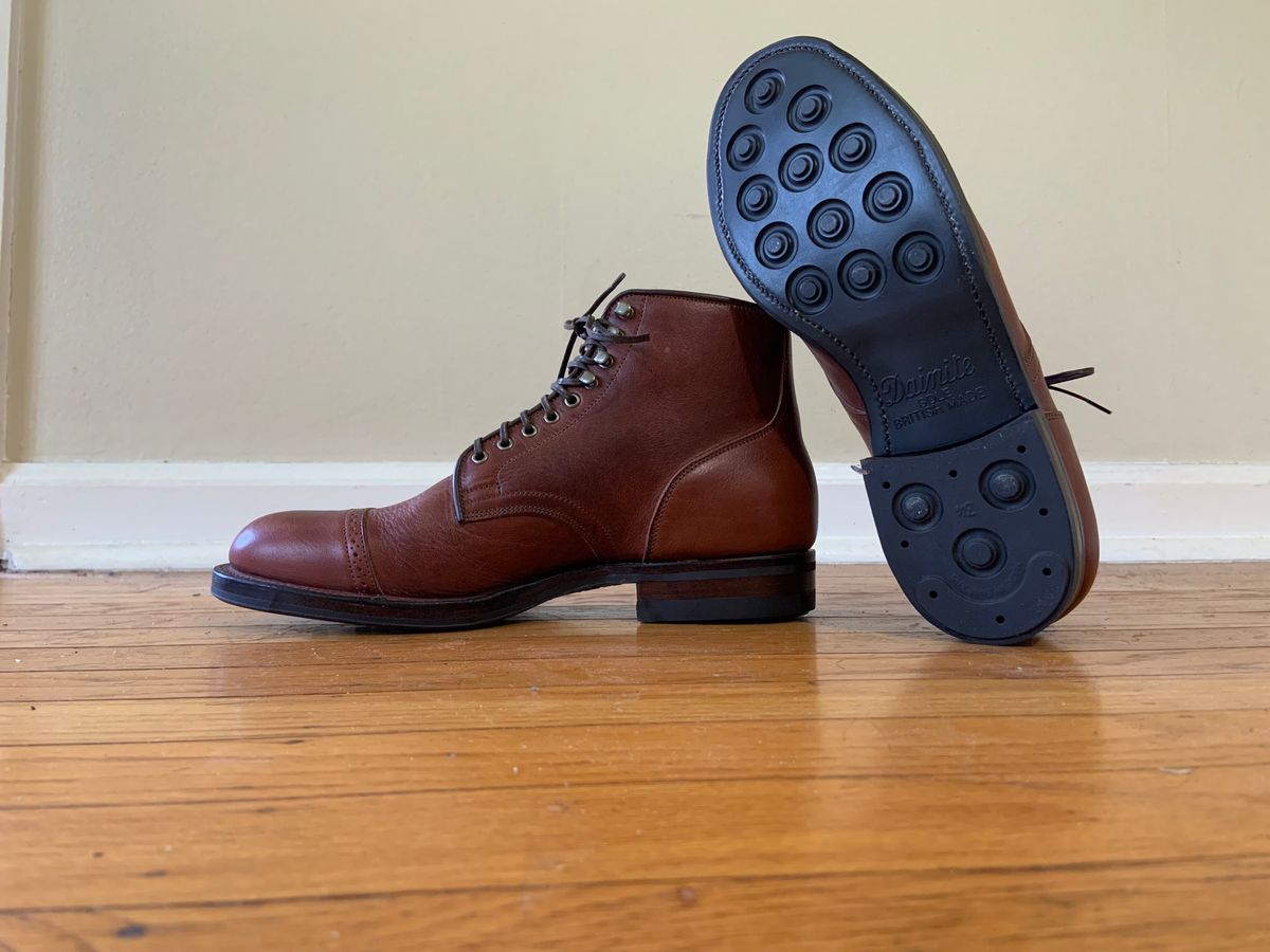 Photo by ryan001 on May 17, 2025 of the Viberg 2030 in C.F Stead Chestnut Brown Phoenix.