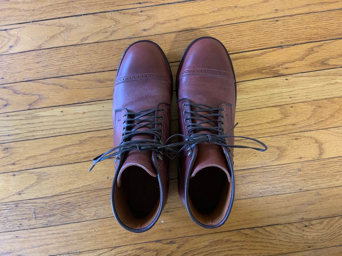 Photo by ryan001 on May 17, 2025 of the Viberg 2030 in C.F Stead Chestnut Brown Phoenix.
